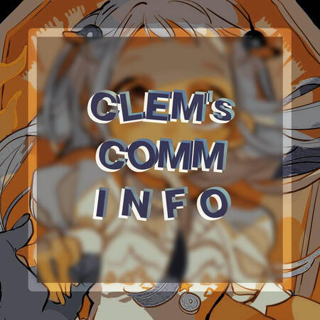 a photo with the words "Clem's Comm Info" in the middle